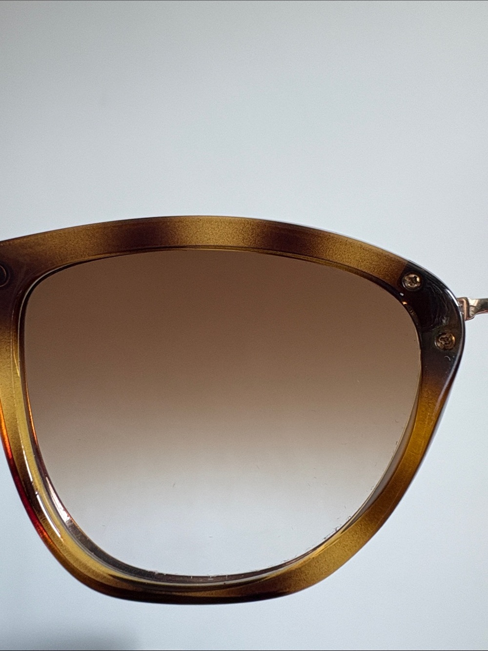 SOLD Ralph Lauren Tortoise Brown Shiny Dark Havana Sunglasses - Prescription - Picture 7 of 7